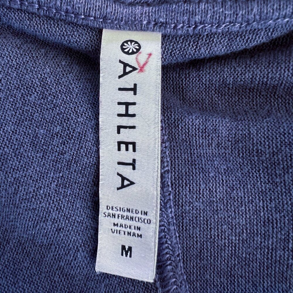 Athleta Knit Harmony Wrap Cardigan Cocoon Sweater Cardi Swept Away Medium - Picture 6 of 11